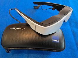 Zeiss Cinemizer OLED HDMI 3D Multimediabrille: mit Zubehör