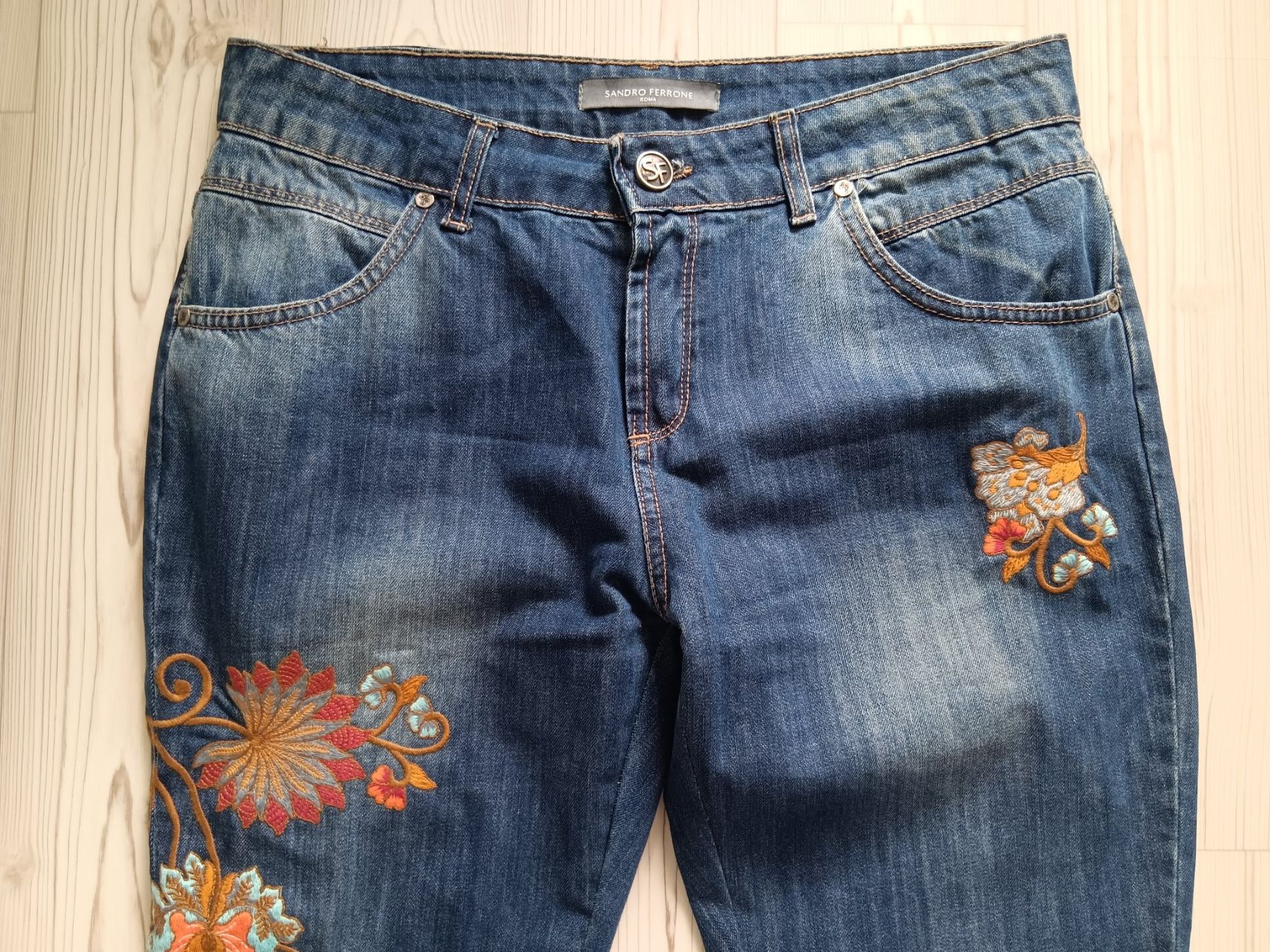 Jeans: SANDRO FERRONE Jeans taille / Grosse 36 CH (42 IT) – Usato da Cossonay-ville venduto da Super-Price-Quality 1