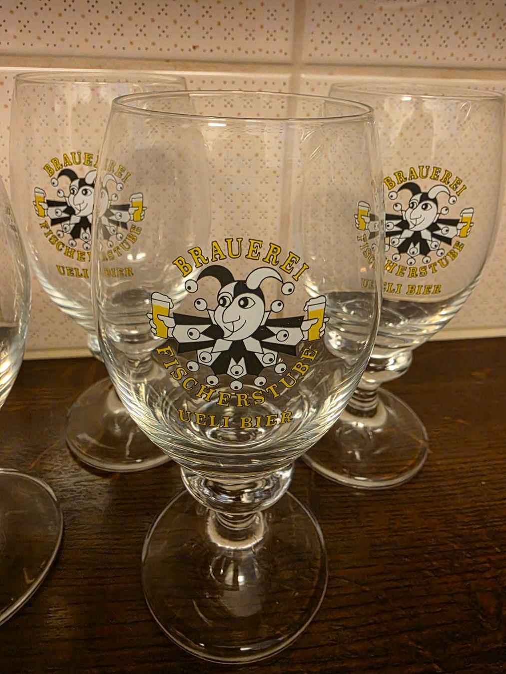 Verres: 5 Ueli Bier Gläser 0.2 L – D'occasion à Richterswil par adora88 1