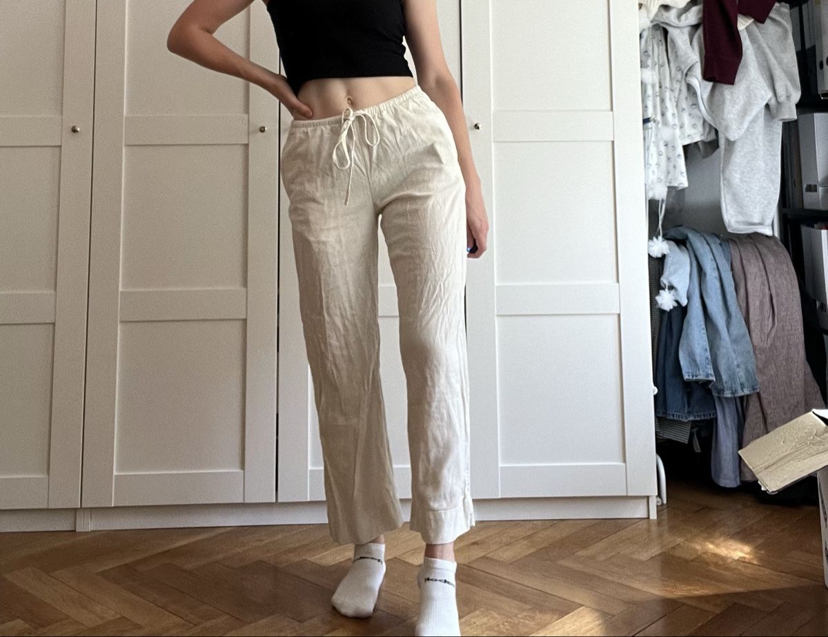 Weekday Pantaloni: Weekday Leinenhose – Nuovo (secondo la descrizione) da Bern venduto da lea_wf9x