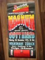 MAGNUM Gotthard SLEEPWALK Konzert Plakat Volkhaus ZÜRICH 92