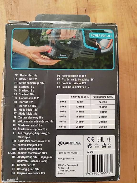 Akkus & Batterien: Gardena batterie+akku – Neu und originalverpackt aus Lausanne von Sturz_88 4