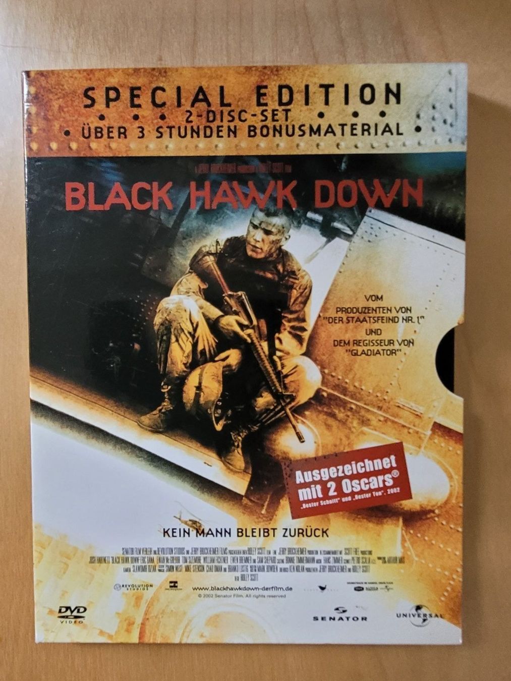 Tutti i DVDs: BLACK HAWK DOWN – SPECIAL EDITION – Usato da Neftenbach venduto da Mador6