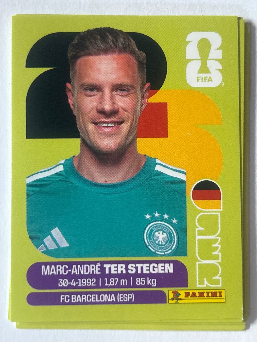 Panini Carte collezionabili: Panini WM 2026 Sticker - Ter Stegen GER 2 – Nuovo (secondo la descrizione) da Troistorrents venduto da sim_d75d