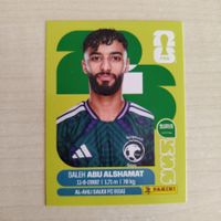 Saleh ABU ALSHAMAT, KSA 14, Panini WM 2026
