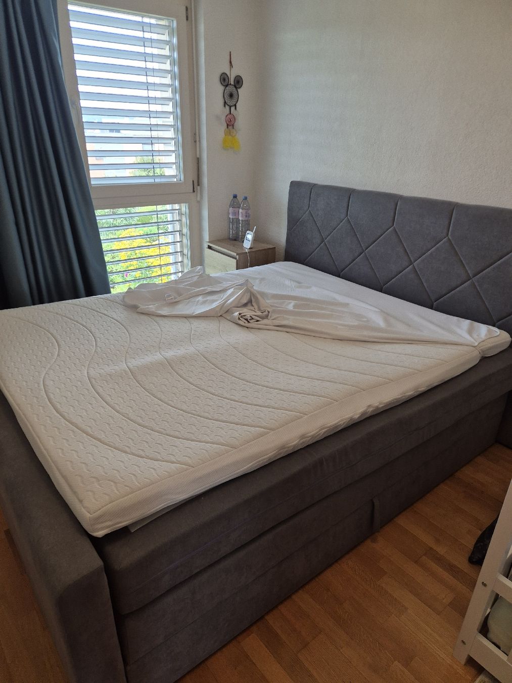 Lits: Boxspringbett Twin 2 160x200 – D'occasion à Bassersdorf par Pearl_2