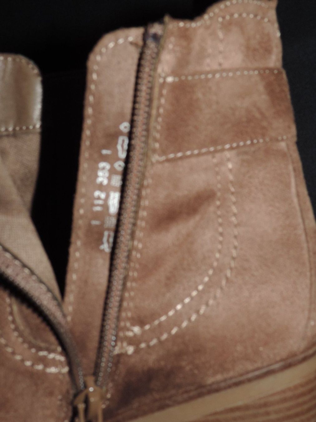 Scarpe da donna: bottines beiges effet daim – Usato da Genève venduto da Axelle333 9
