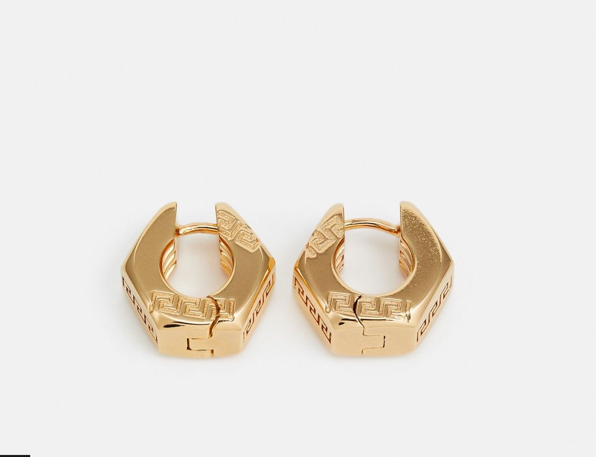 Versace Orecchini pendenti & Orecchini a lobo: Versace Ohrringe, goldig – Nuovo e nell'imballaggio originale da Oberaach venduto da Dandy2021 1