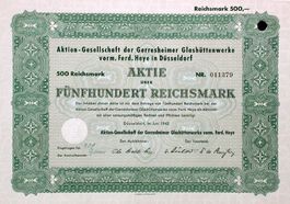 AG der Gerresheimer Glashüttenwerke vorm. Ferd. Heye - 1942