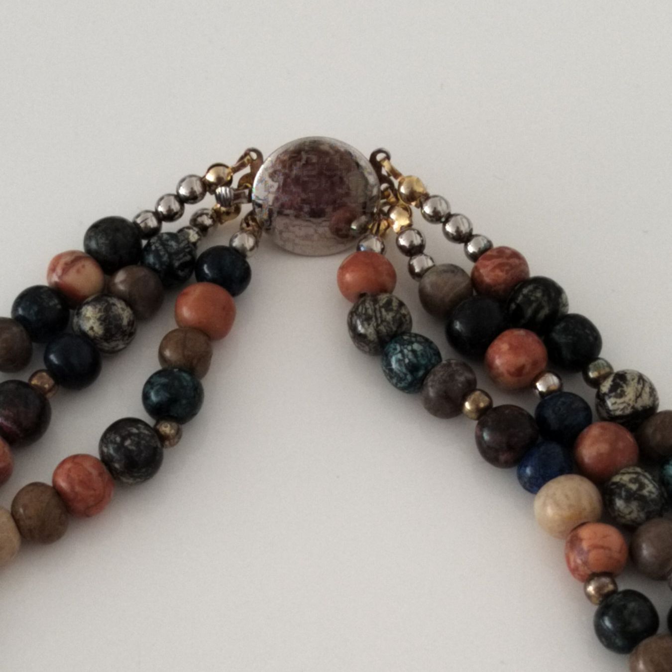Catenine: Tigerauge Kette / Collier Oeil de tigre – Usato da Basel venduto da Meda.moja 1