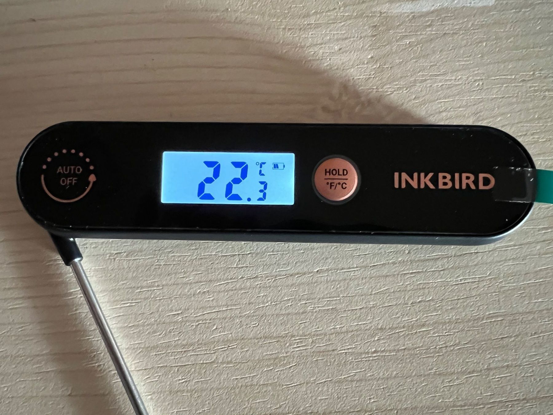 Altro per la casa: Lebensmittel-Thermometer digital aufladbar über USB – Nuovo e nell'imballaggio originale da Mönchaltorf venduto da lubusc 3