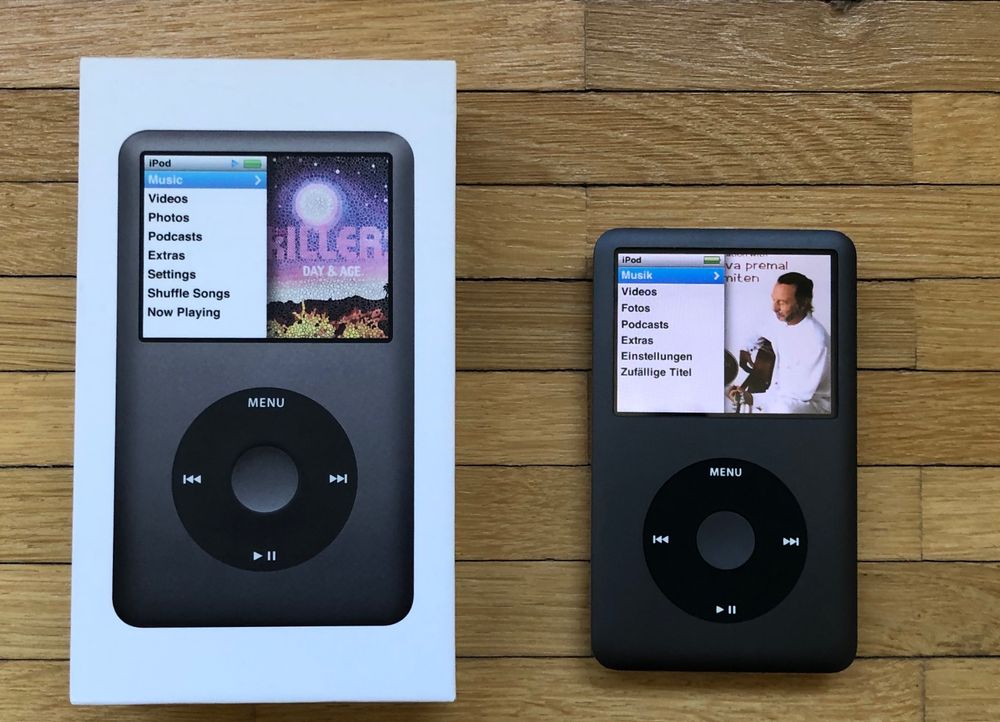 Apple iPod Classic 7. Generation schwarz 160 GB mit OVP Kaufen auf Ricardo
