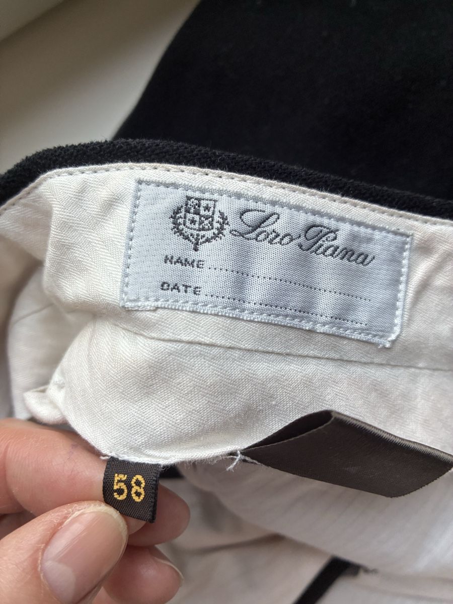 Loro Piana Pantaloni: Pantalone Loro Piana nero – Nuovo (secondo la descrizione) da Rüschlikon venduto da ant_5v7g 3