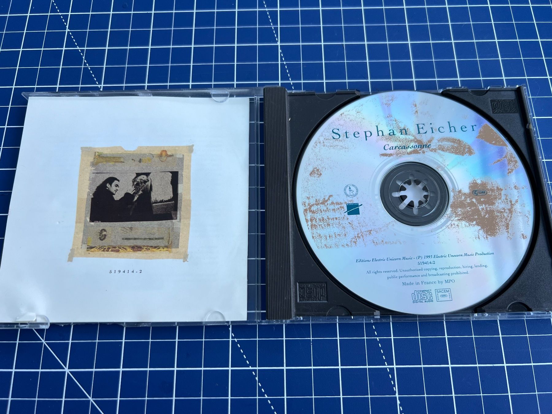 CD: Stephan Eicher – Carcassonne – Usato da st.gallen venduto da sophiephie 1