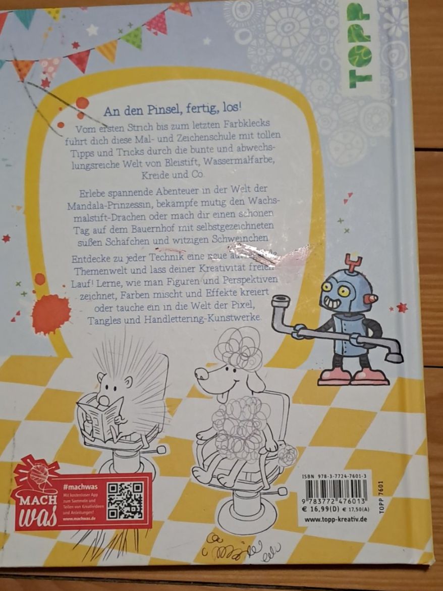 Libri: Die grosse Mal- und Zeichenschule – Usato da Ennetbaden venduto da gekkoloco 1