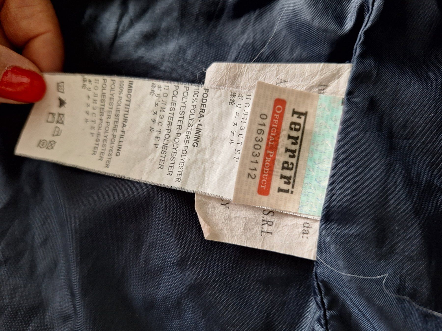 Giacche: Ferrari Steppjacke rot Kinder – Usato da Zürich venduto da If4 4