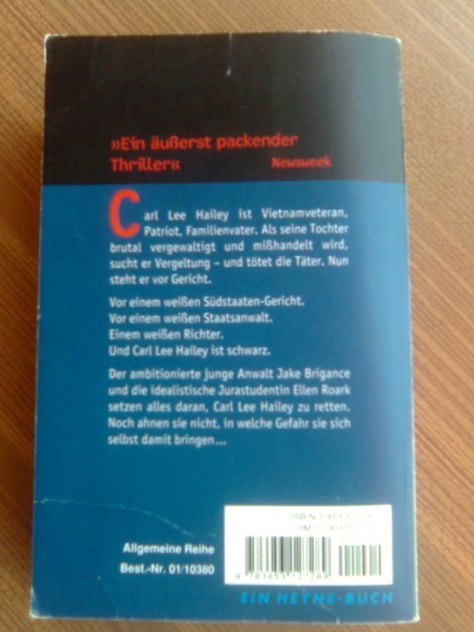 Bücher: John Grisham Die Jury – Gebraucht aus Basel von Alacant 1