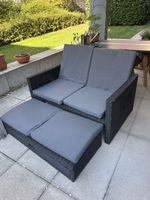 Gartensofa Rattanoptik