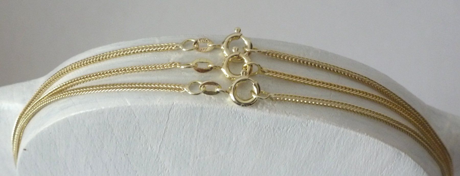 Catenine: Fuchsschwanzkette vergoldet 40cm – Nuovo e nell'imballaggio originale da Mauren venduto da Yeelen 2