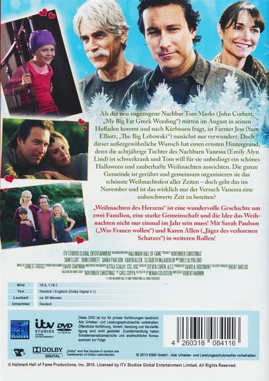 Weihnachten des Herzens (2010) Sam Elliott 🎄DVD Kaufen auf Ricardo