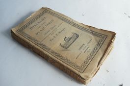 Livre Itinéraire du Lac Leman J.L. Manget 1825 et Carte