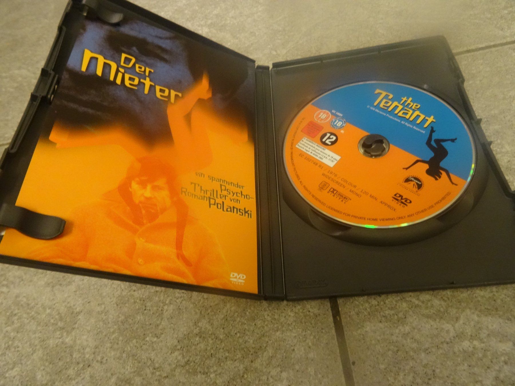 Tutti i DVDs: DVD Der Mieter Roman Polanski Thriller – Usato da Olten venduto da Disc-Verkauf 1
