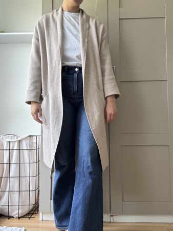 Damen Strickjacke beige Grösse M neuwertig