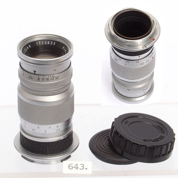 Leitz Elmar 9cm 4.0 zu M Leica 1
