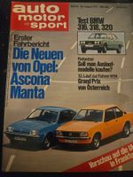 AMS 18/75  Opel Ascona Manta BMW 320 Honda CB 400  xx