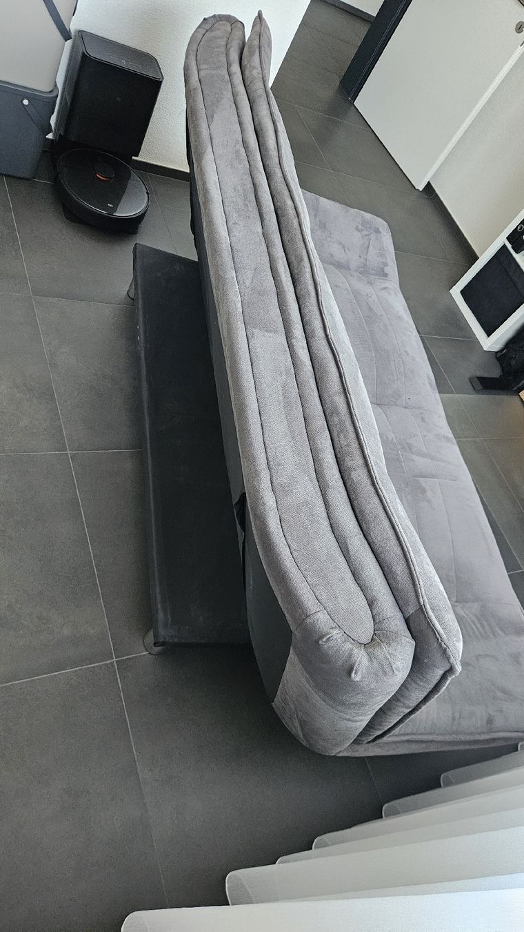 Divani: Bettsofa/Schlafsofa Grau in gutem Zustand – Usato da Eschenbach SG venduto da Solid92 2