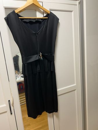 Damen Cocktailkleid Gr. M – Schwarz – Elegantes Etuikleid mi
