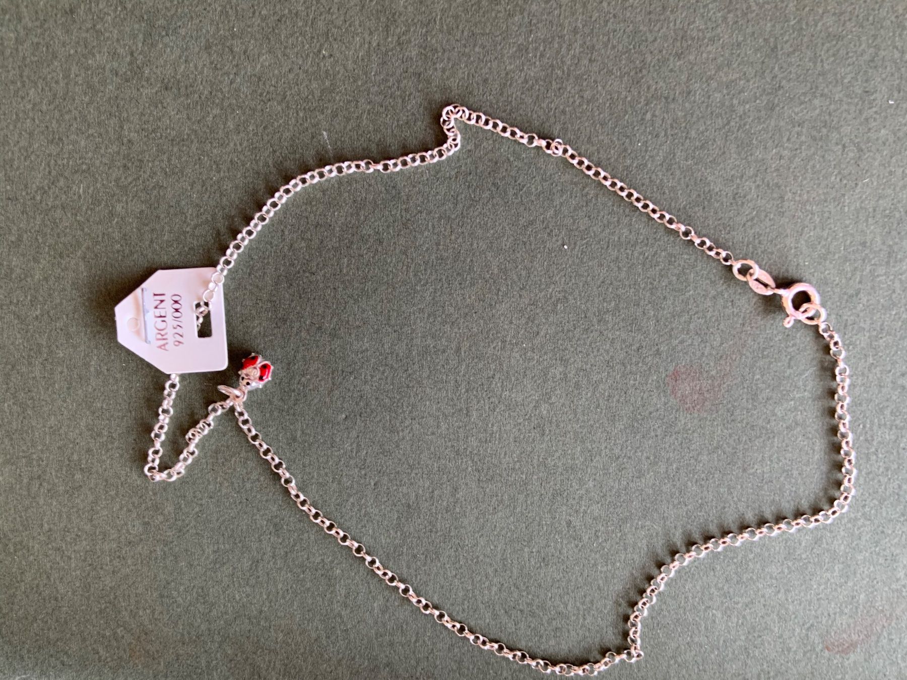 Ciondoli: Silberketteli Marienkäfer (35cm) – Nuovo (secondo la descrizione) da Laufen venduto da Bellebellezza 5
