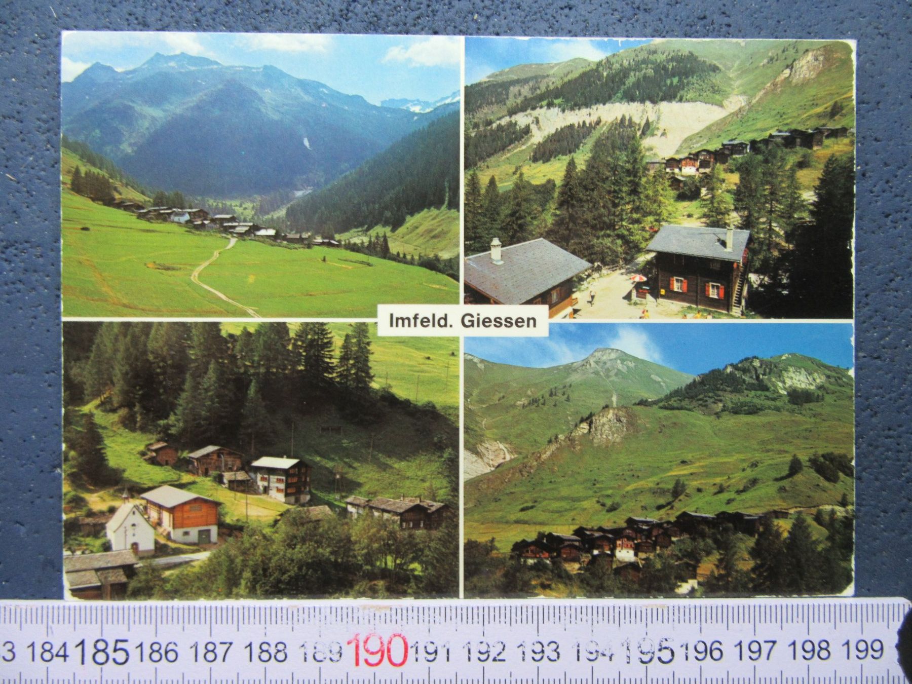 Cartoline postali: IMFELD + GIESSEN IM BINNTAL VS AK 1979 – Usato da Ettingen venduto da Hausi4711