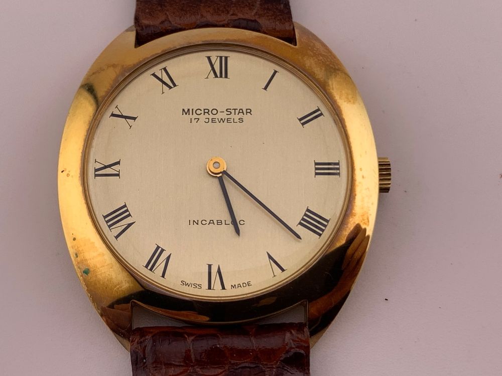 Montre Homme Vintage Star Mécanique - Neuve Sans Étiquettes