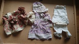 Vintage Puppenkleider Handgemacht von ca 1965-1970.