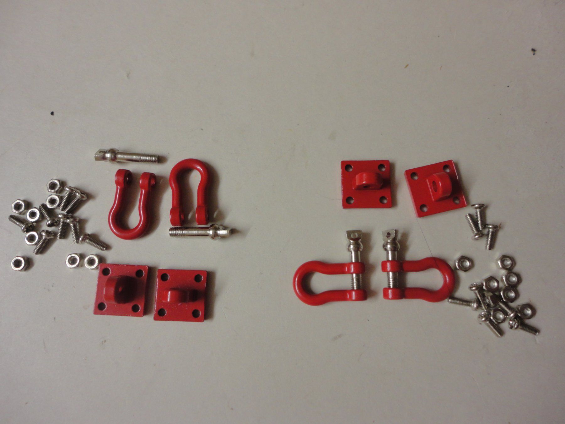 RC Modellbau: Abschlepphacken 4Paar ca. M1:10 – Neu und originalverpackt aus Horgen von RcModell