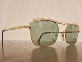 Vintage Golddouble Brille aus den 60 er Firma Silor France