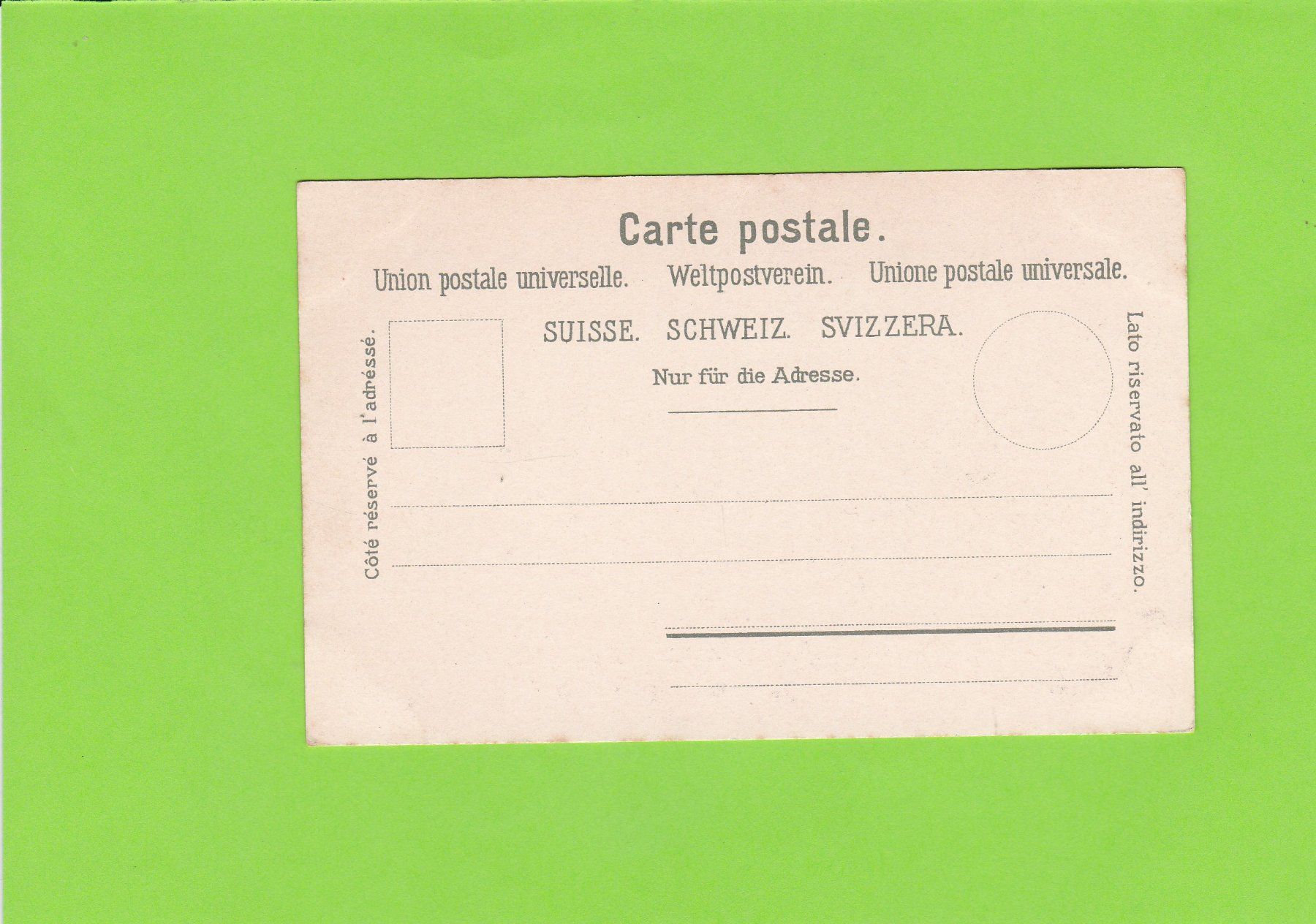 Cartoline postali: Zürich-am Utoquai--belebt – Usato da St. Peterzell venduto da neckertal 1