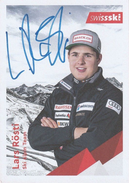 Originalautogramm Lars Rösti Kaufen auf Ricardo