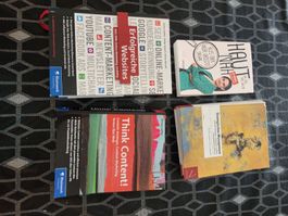 4 Fachbücher – Marketing, Content & Management – Top Zustand