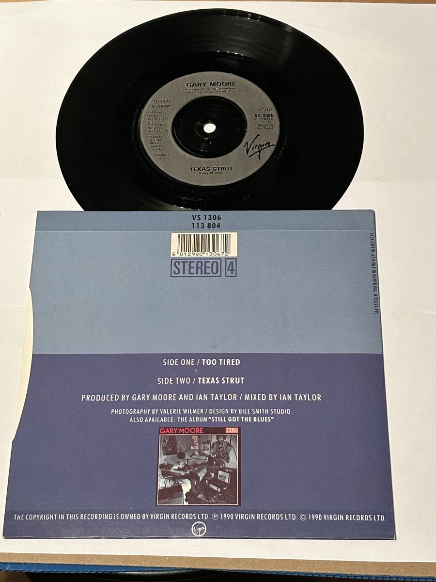 Schallplatten: Gary Moore & Albert Collins. 1990 Too Tired – Gebraucht aus Faulensee von Mizuno06 1
