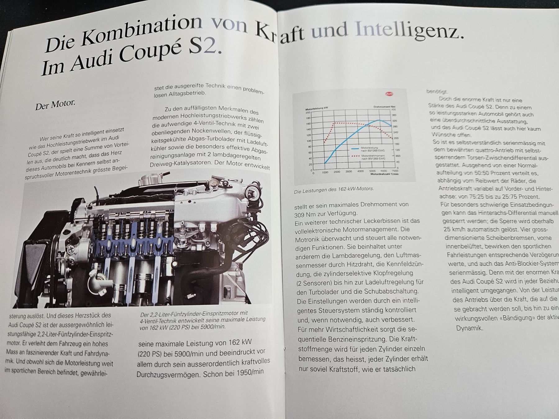 Audi Dokumente: Audi S2 Coupé Prospekt 1992  xa – Gebraucht aus Flawil von sr1_f6st 4