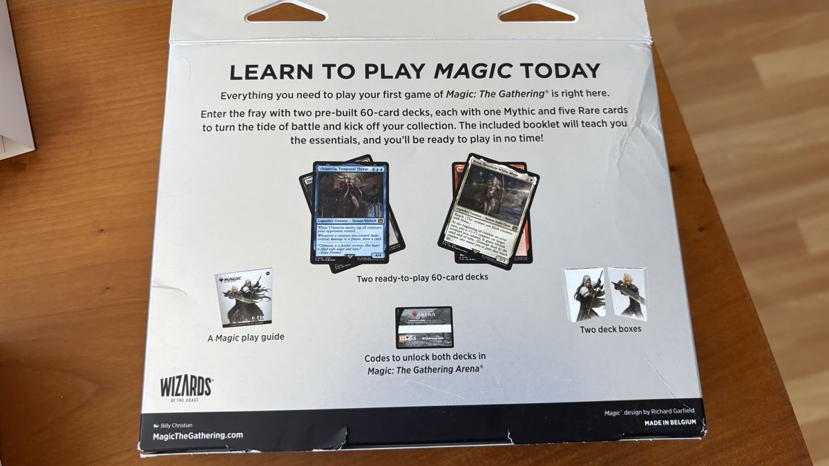 Magic The Gathering Carte collezionabili: Magic The Gathering Final Fantasy Starter Kit Neu – Nuovo e nell'imballaggio originale da Wetzikon ZH venduto da pinkilady44 1