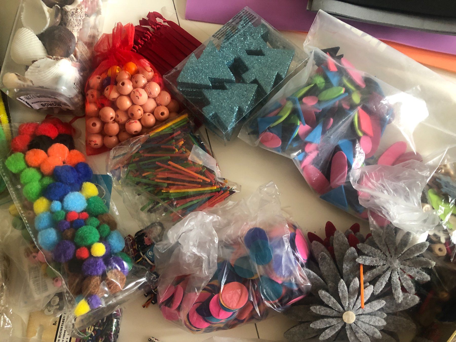 Kit bricolage: Bastelmaterial viele diverse Artikel – Nuovo (secondo la descrizione) da Bassersdorf venduto da sammelfloh 3