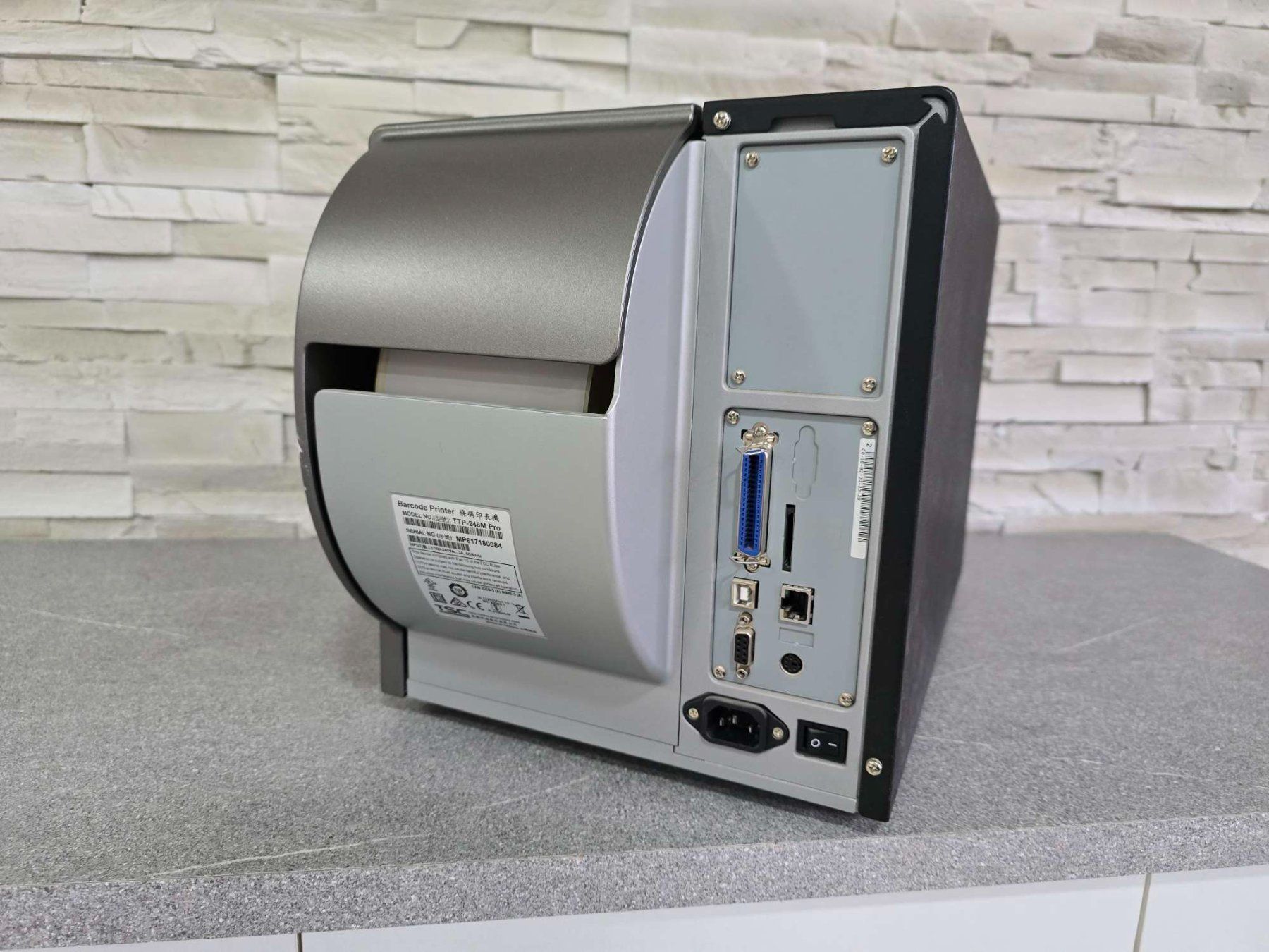 Stampanti: TSC TTP-246M Pro Barcode Etikettendrucker Labeldrucker – Usato da Baar venduto da Werkzeugzentrum 4