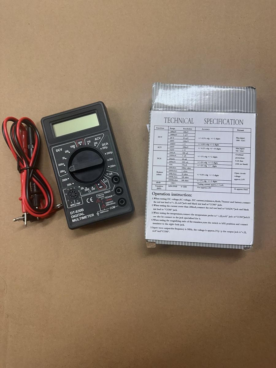Misurare: Multimeter Digital – Nuovo e nell'imballaggio originale da Oberurnen venduto da jasmin2fel