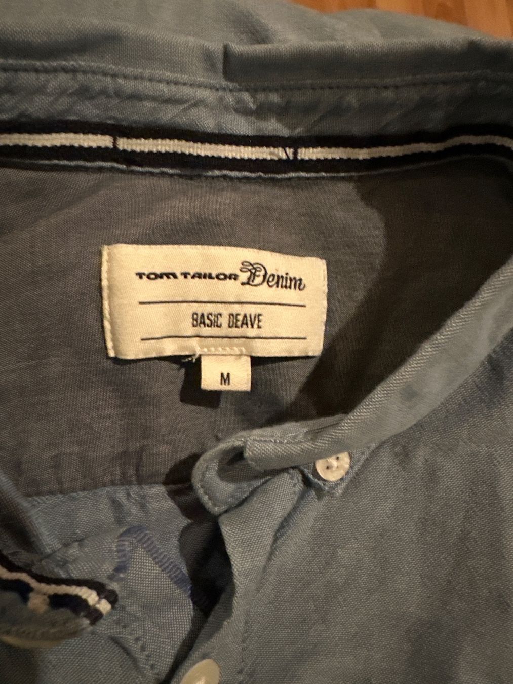 Tom Tailor Camicie: Tom Tailor Denim Basic Deave Gr. M Hemd – Usato da St. Gallen venduto da mai_zpt7 2