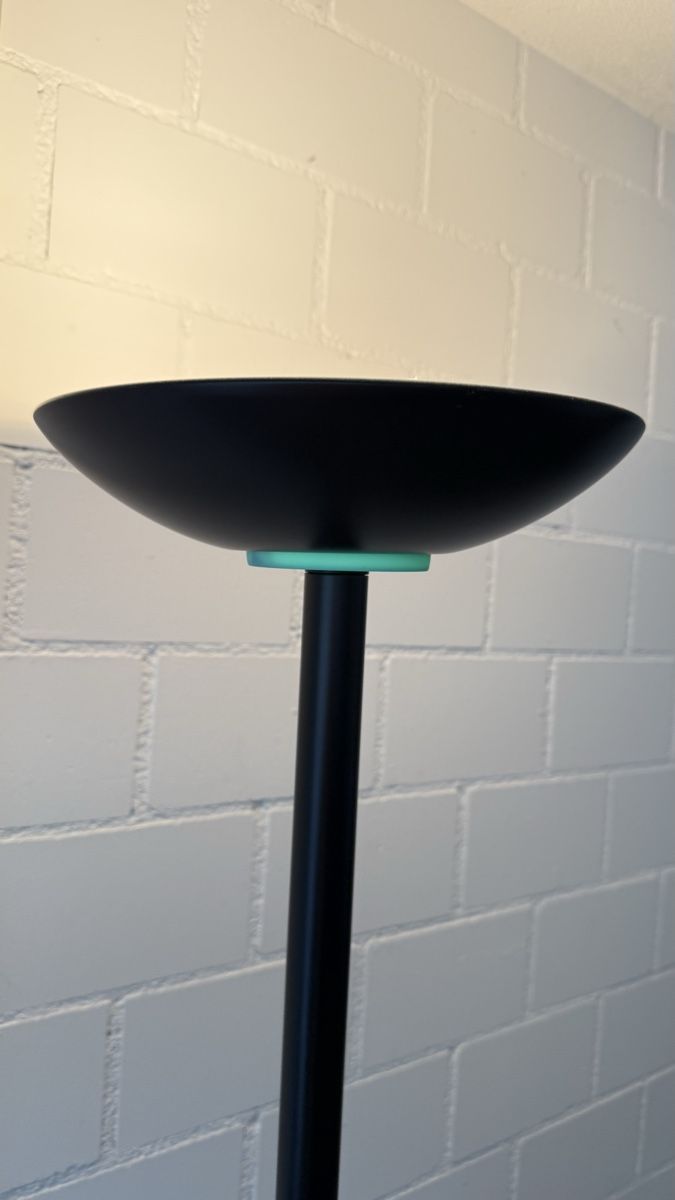 Lampade: Schwarze Stehlampe, dimmbar, – Usato da Brüttisellen venduto da ELM2019 1