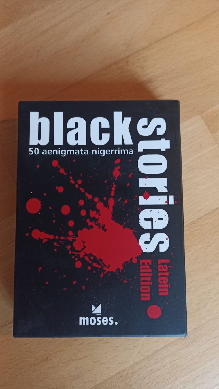 Giochi: Black Stories Latein Edition – Nuovo (secondo la descrizione) da Fislisbach venduto da tab_79pv