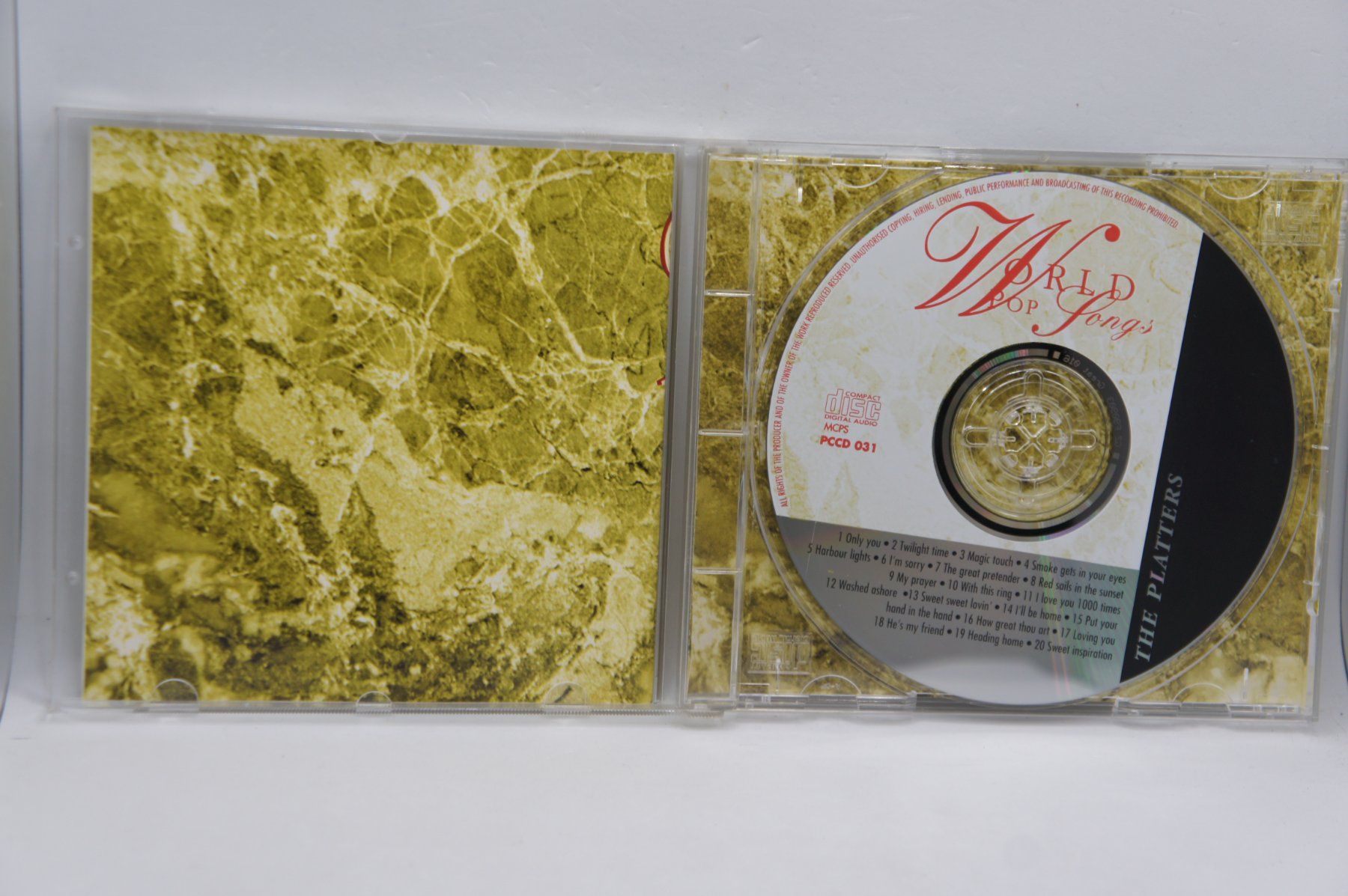 CDs: CD The Platters - World Pop Songs – Gebraucht aus Ernetschwil von luisvonerni 2